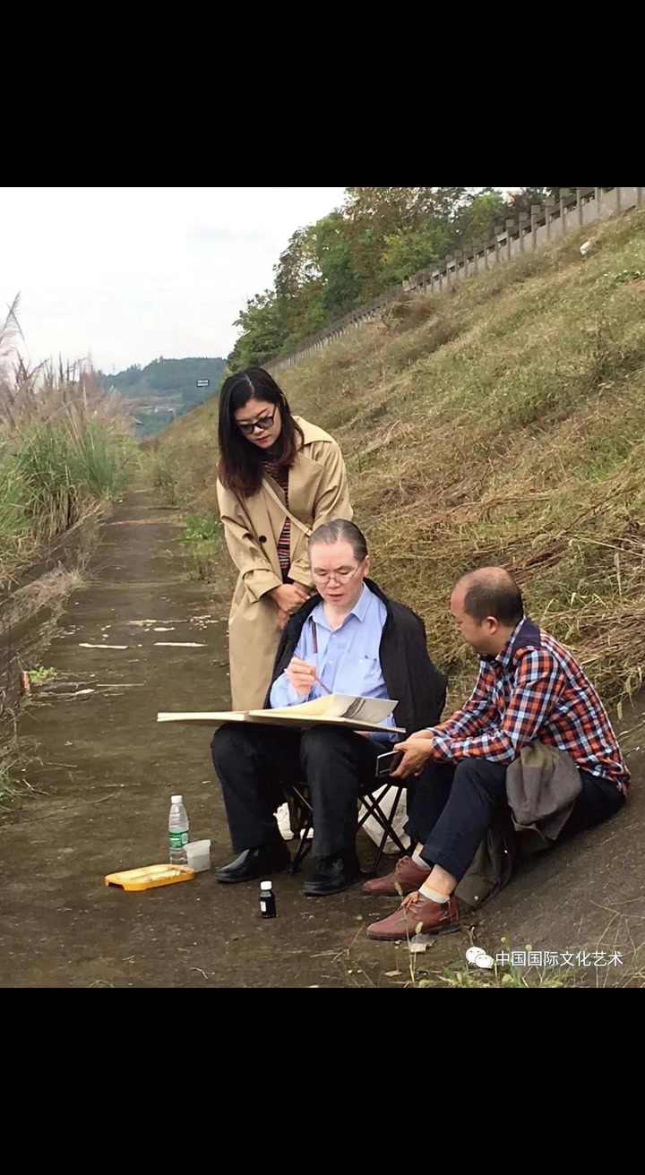 著名画家陈远华教授写生作品欣赏