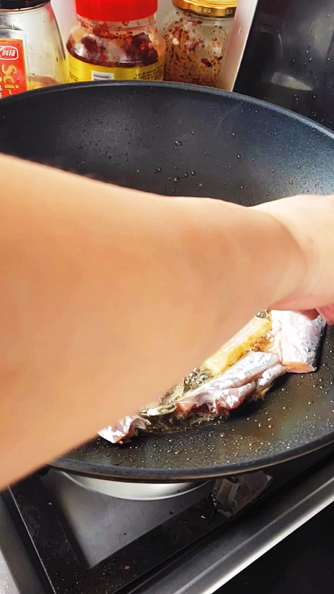 红烧带鱼今晚吃了一锅饭
