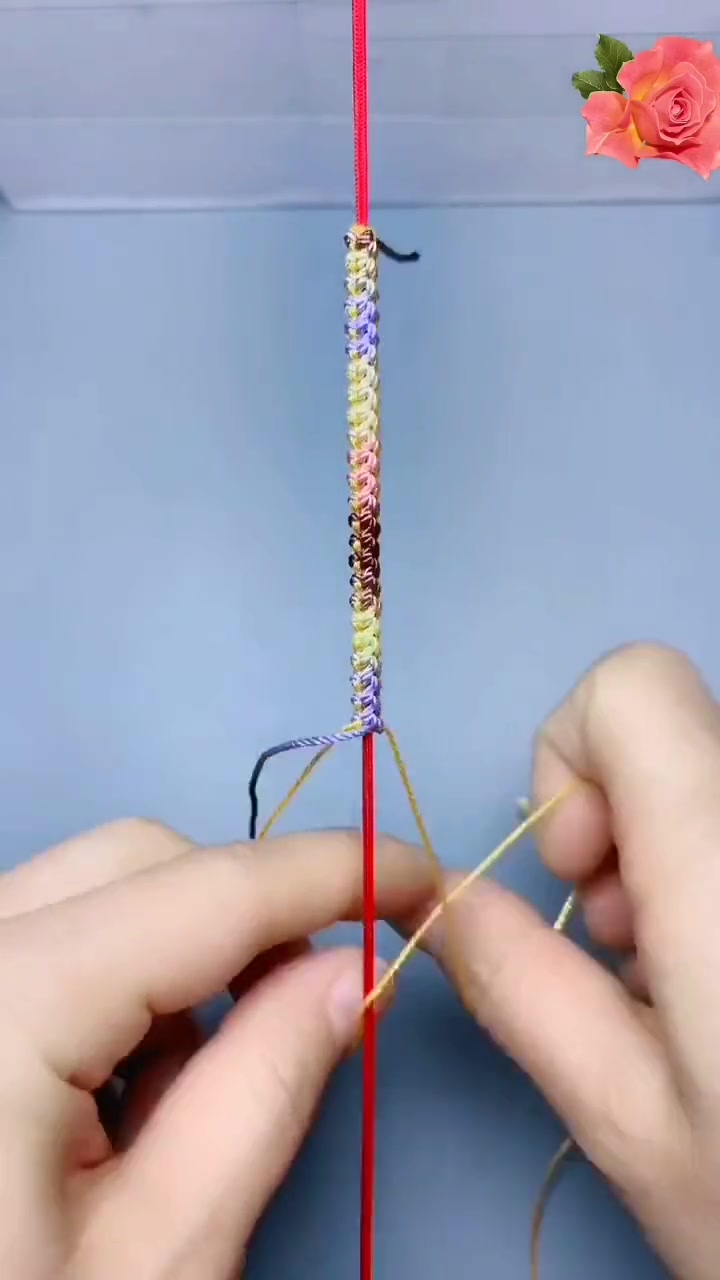 五色线怎么编织你知道吗