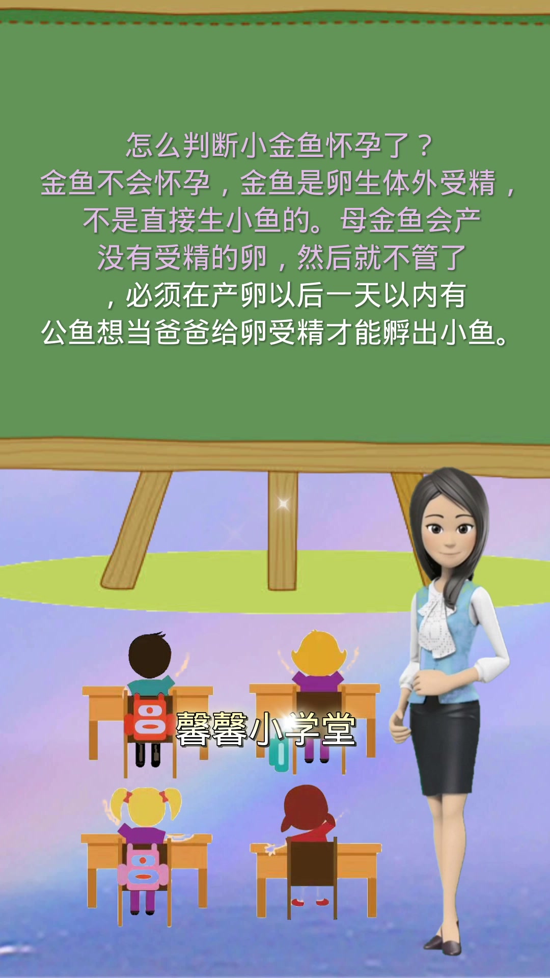 怎么判断小金鱼怀孕了?