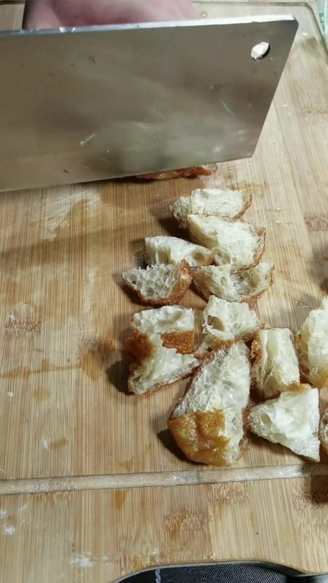 今天教你制作丝瓜炒面筋