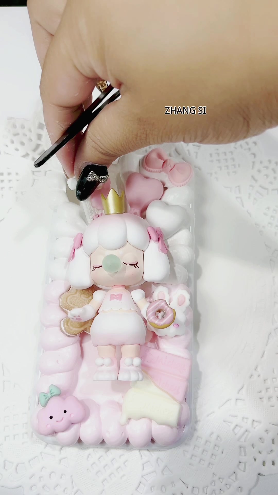 【奶油胶手机壳】梦境下午茶贵宾犬手机壳