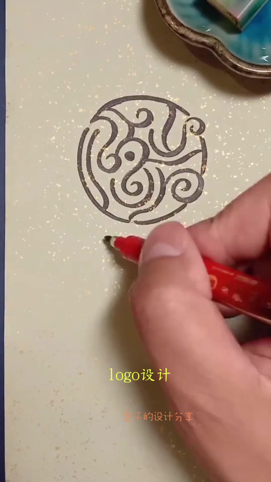 文字与绘画的结合竟然这么完美,看到成品,设计师真让人佩服!