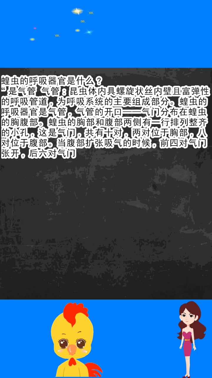 蝗虫的呼吸器官是什么?