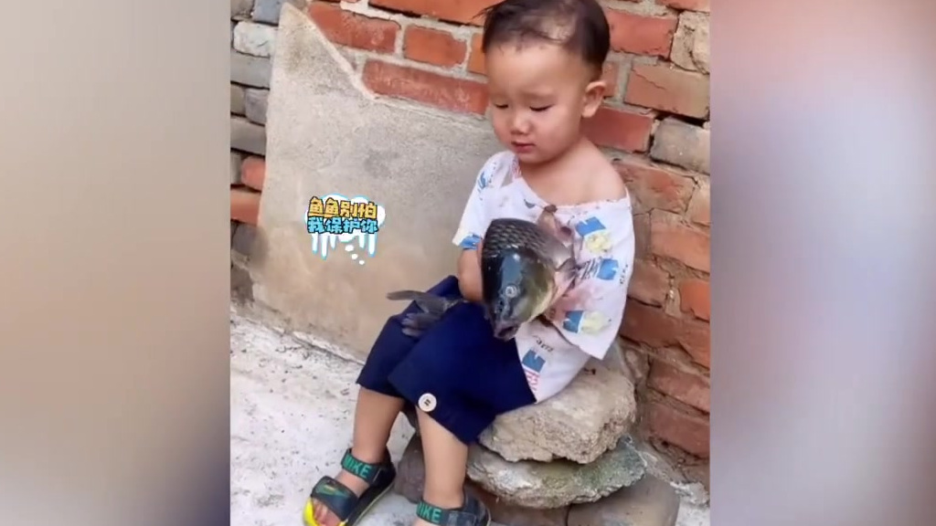 【怕鱼被吃掉宝宝抱鱼边走边哭 孩子爸爸:只好偷偷把鱼处理掉】7月19日,河北邯郸的程先生发