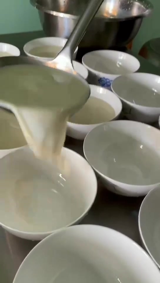 适合一个人的摆摊的碗蒸豆腐脑