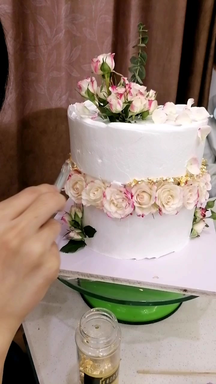 鲜花生日蛋糕 好看又浪漫