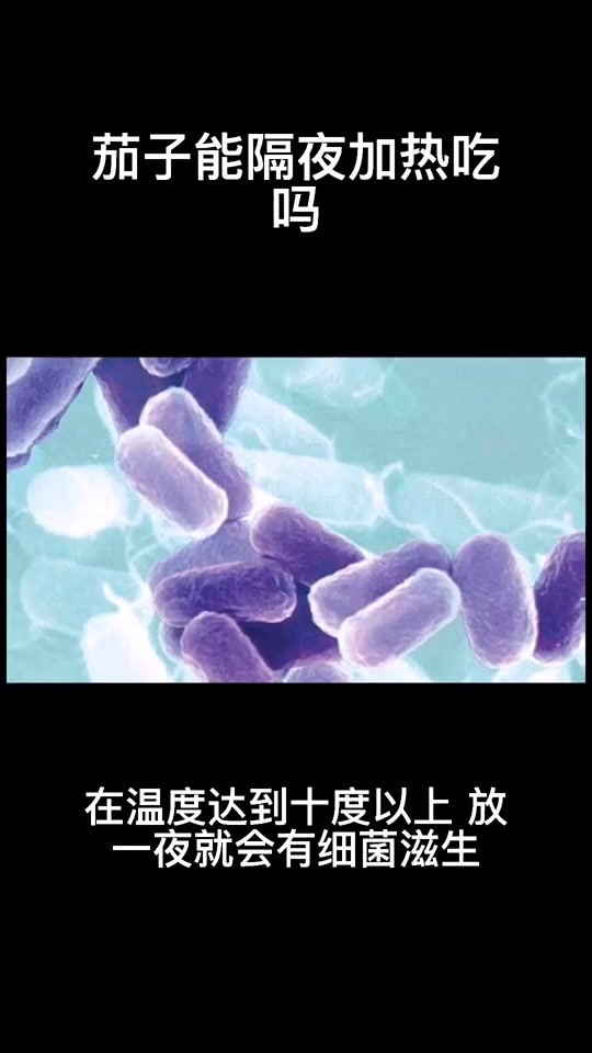 茄子能隔夜加热吃吗