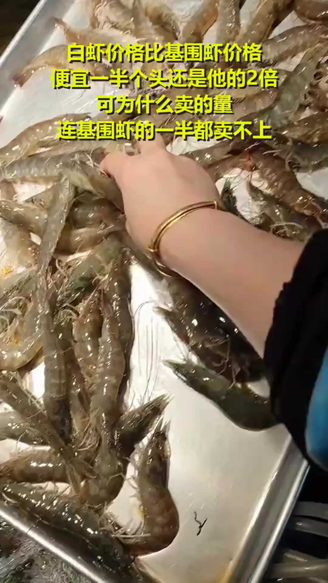 白虾比基围虾便宜一半,个头还是他的2倍,为什么基围虾销量好?