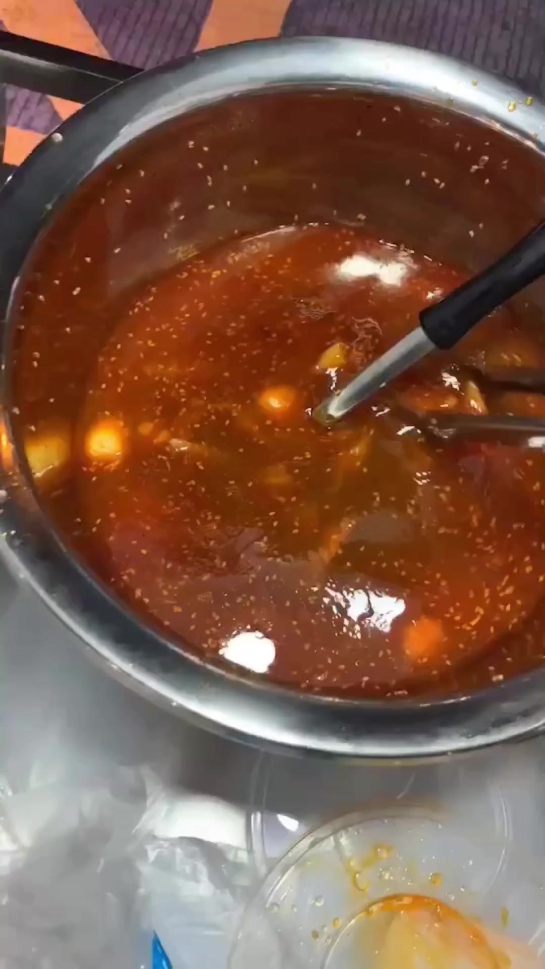 钵钵鸡的剩菜如何保存?