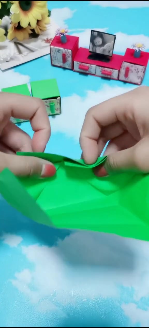 迷你小家具怎么折?