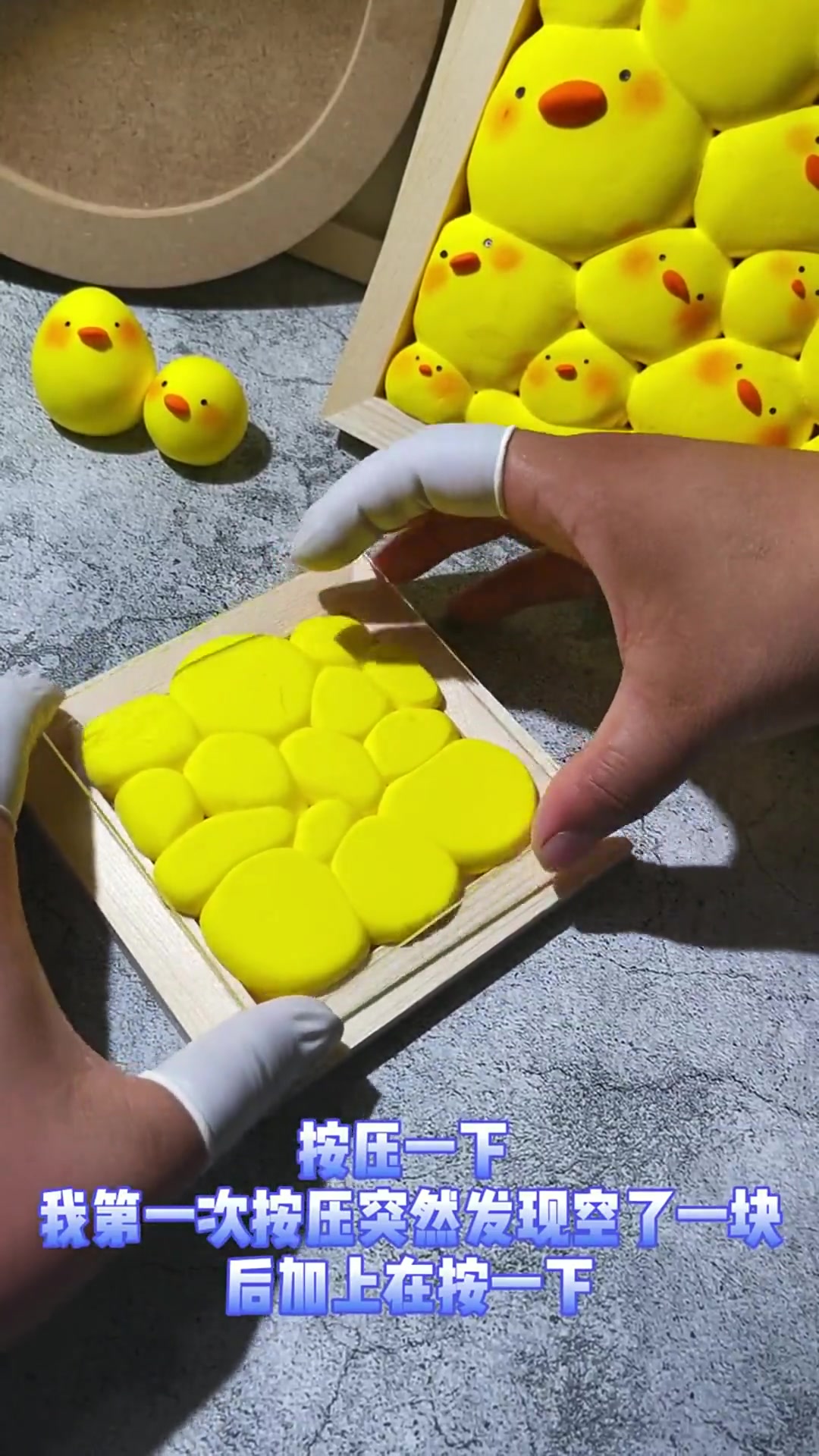 用黏土做的小鸡相框,竟然这么好看,涨知识了