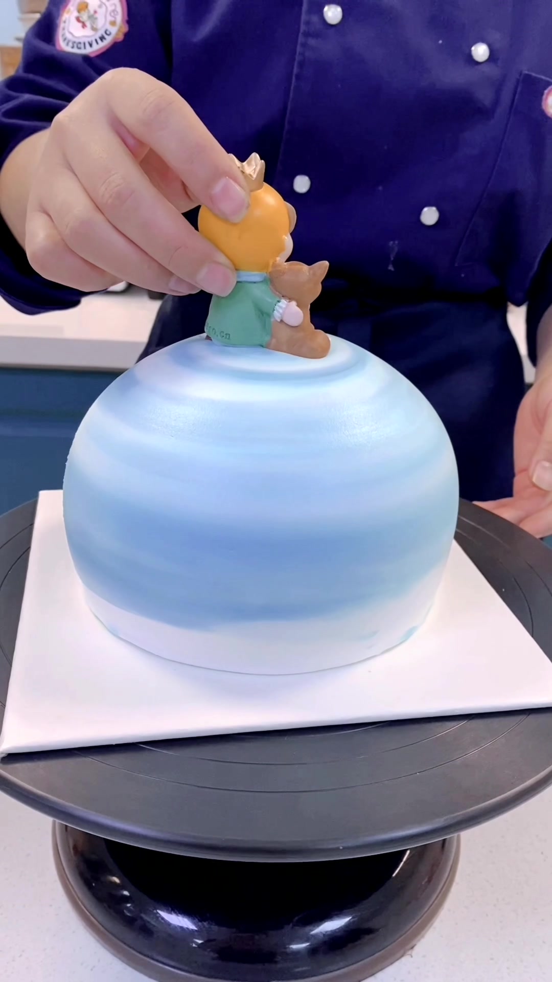 球形小王子蛋糕,异形蛋糕