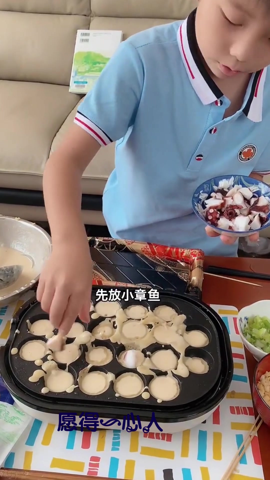 见识一下,日本幼儿园宝宝做的章鱼小丸子,真的太有食欲了