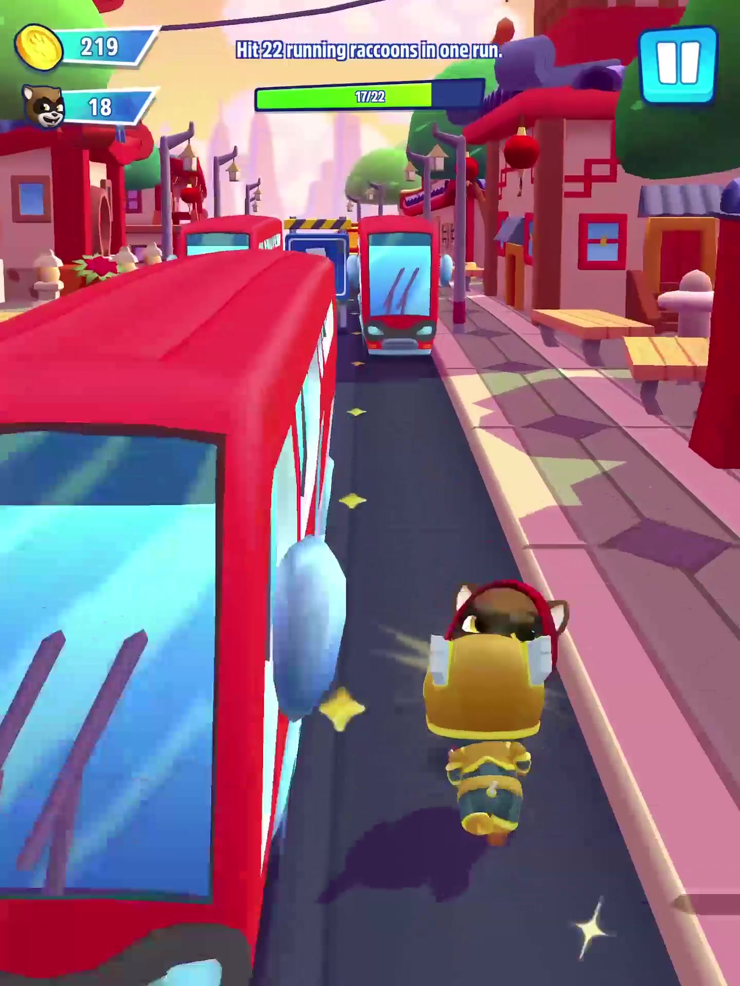 汤姆猫英雄冲刺 204天 浣熊撞击赛 推荐指数五星 精彩手游分享