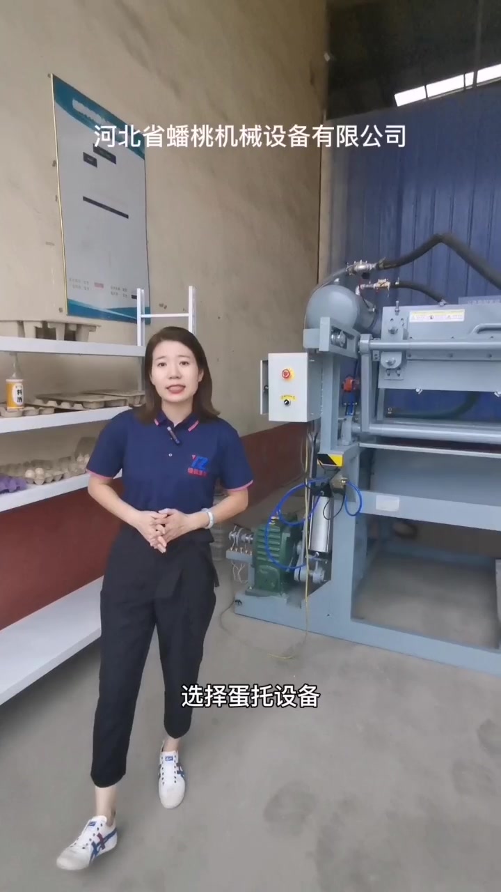 小型鸡蛋托生产设备,全自动蛋托生产设备