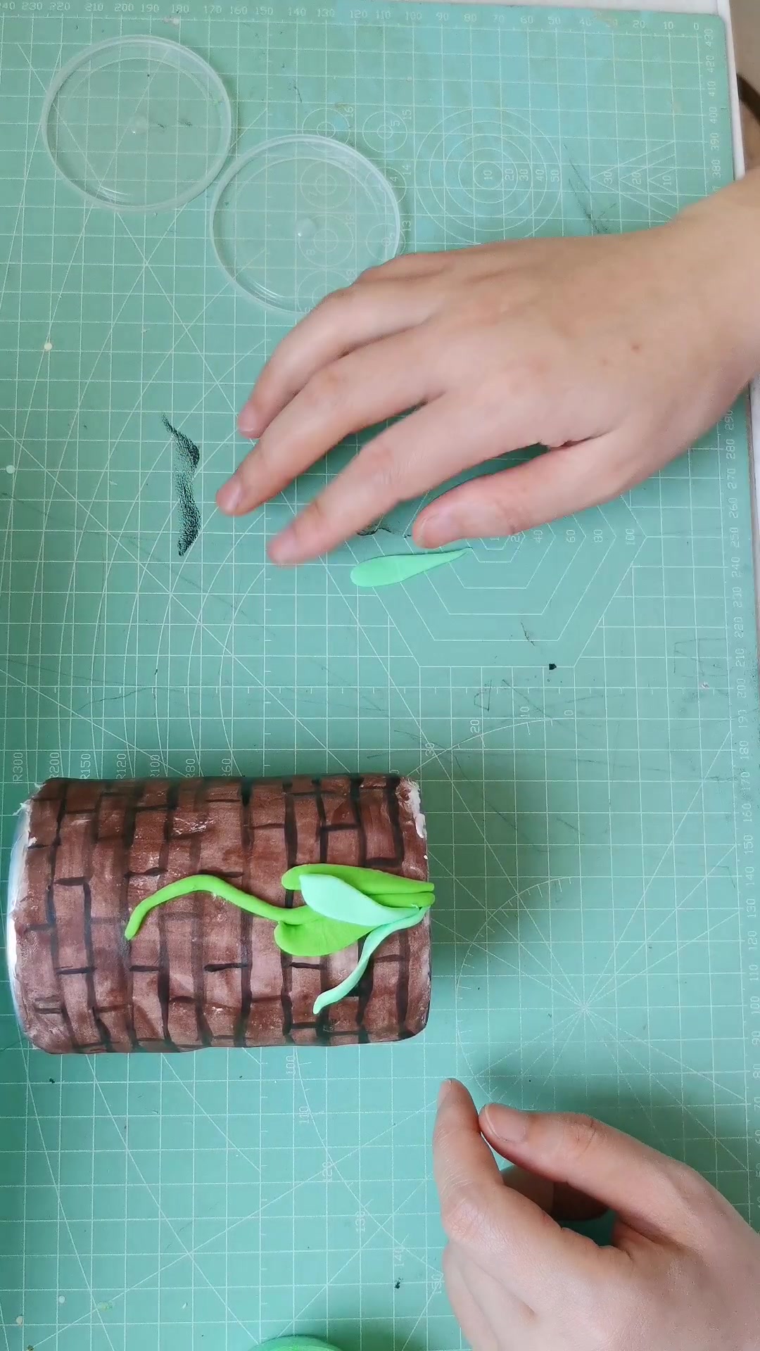 可比克薯片环保手工笔筒