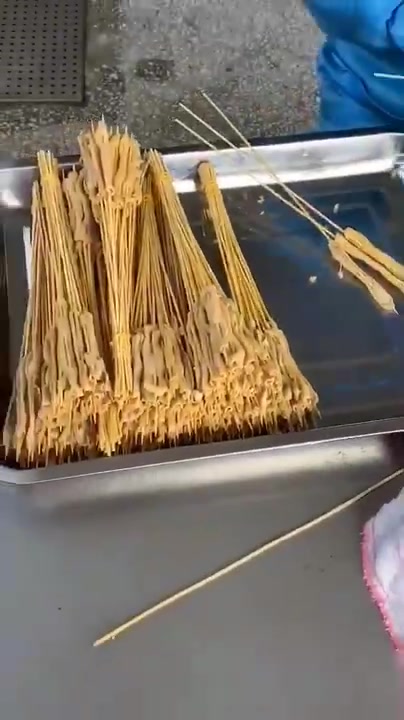 铁板鸭肠串 佳嘉源食品 商用油炸烧烤 秘制酱料撒料肉串 网红小串 鸭肠小串