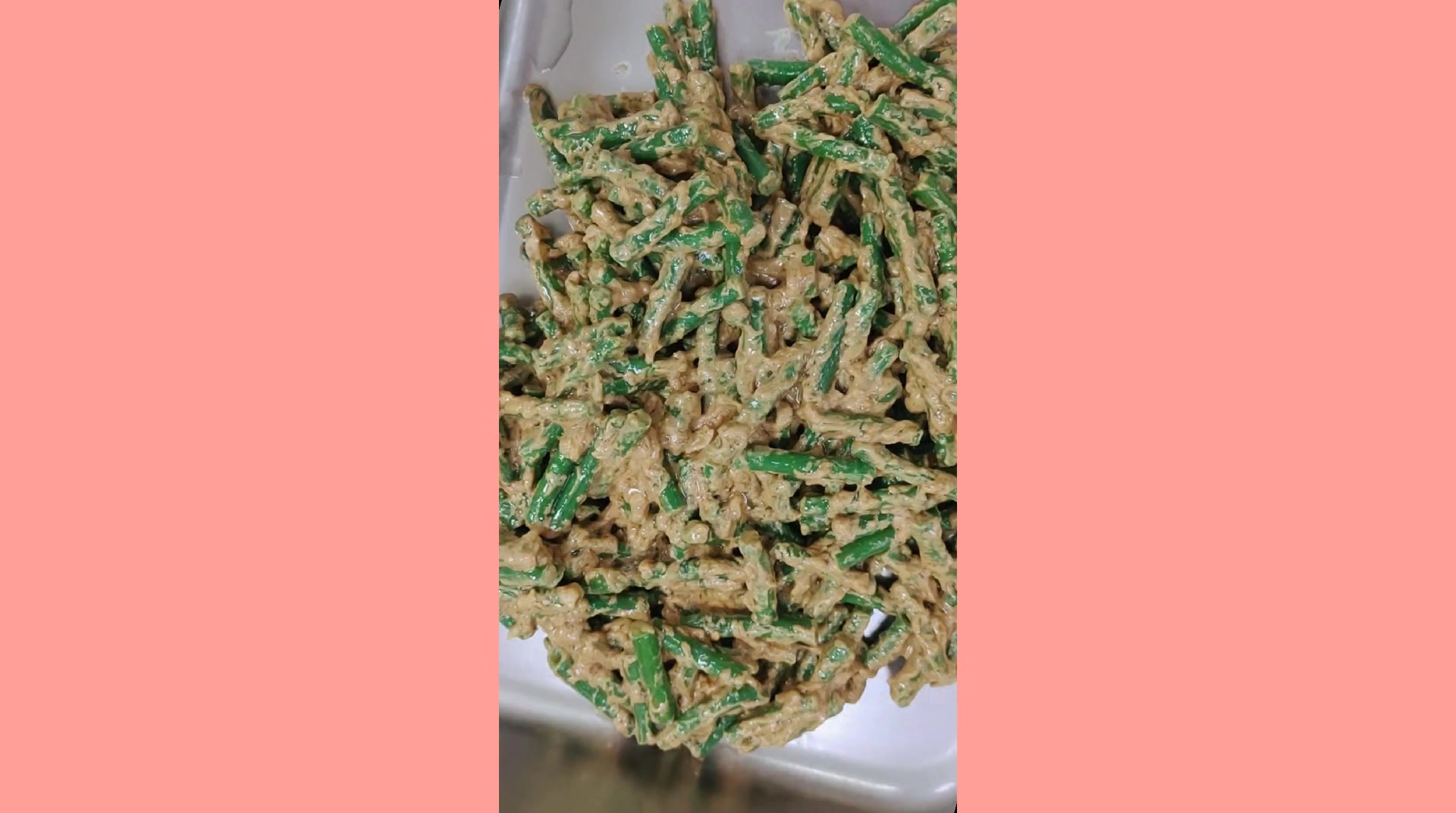 非常家常的麻酱菜豆