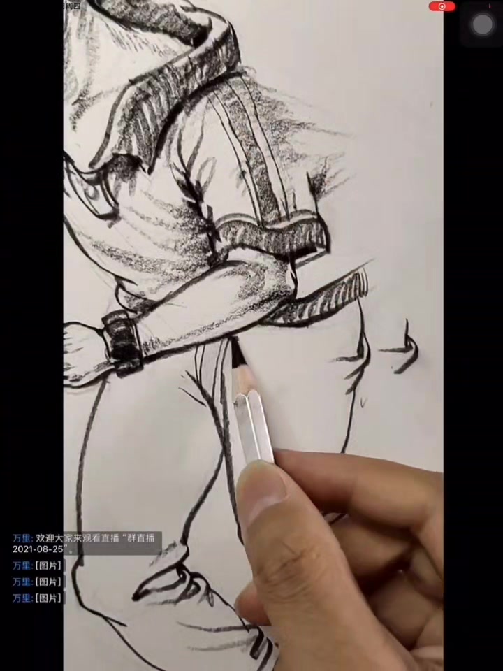 人物速写,双人组合