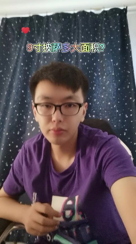 9寸披萨多大面积?