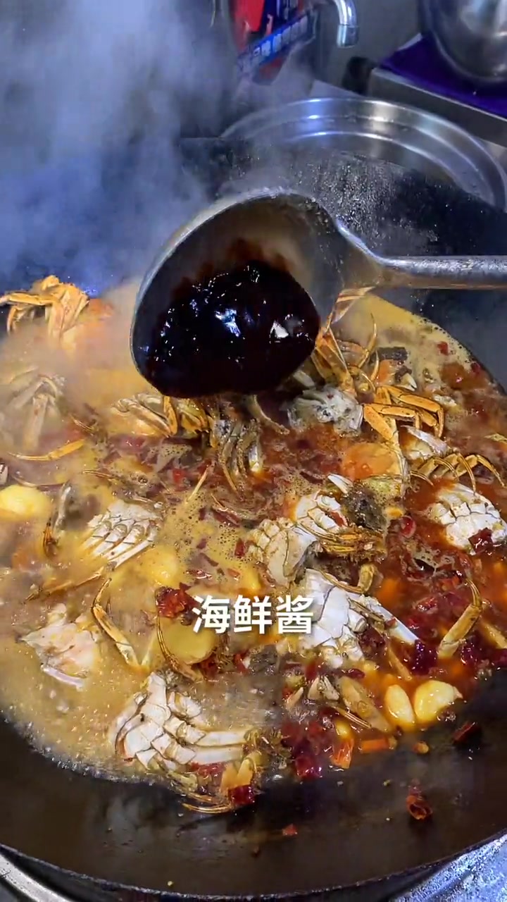 这才是真正的“辣炒螃蟹”,出锅那刻,后悔知道晚了!
