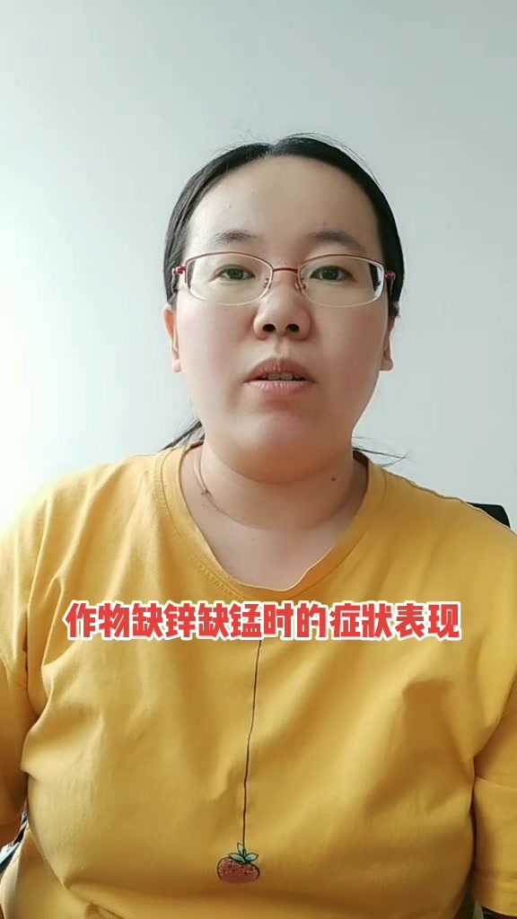 作物缺锌缺锰时的症状表现有哪些?