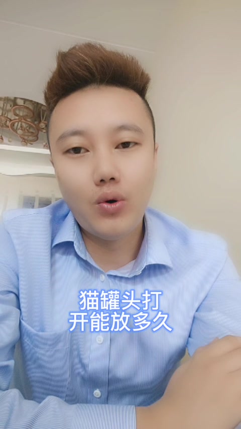 猫罐头打开能放多久