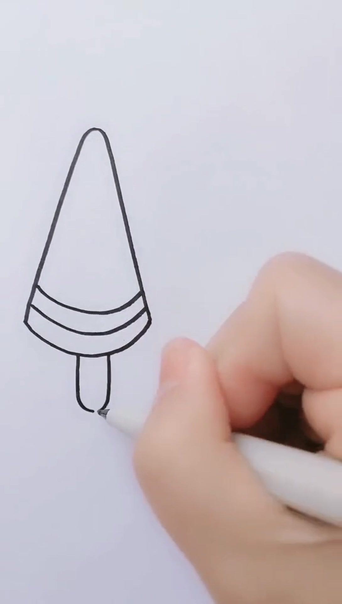 幼儿园简笔画冰淇淋