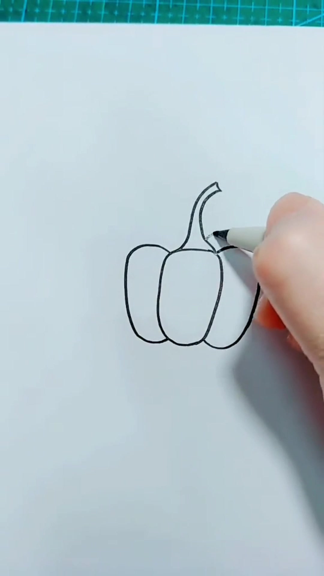 幼儿园简笔画南瓜