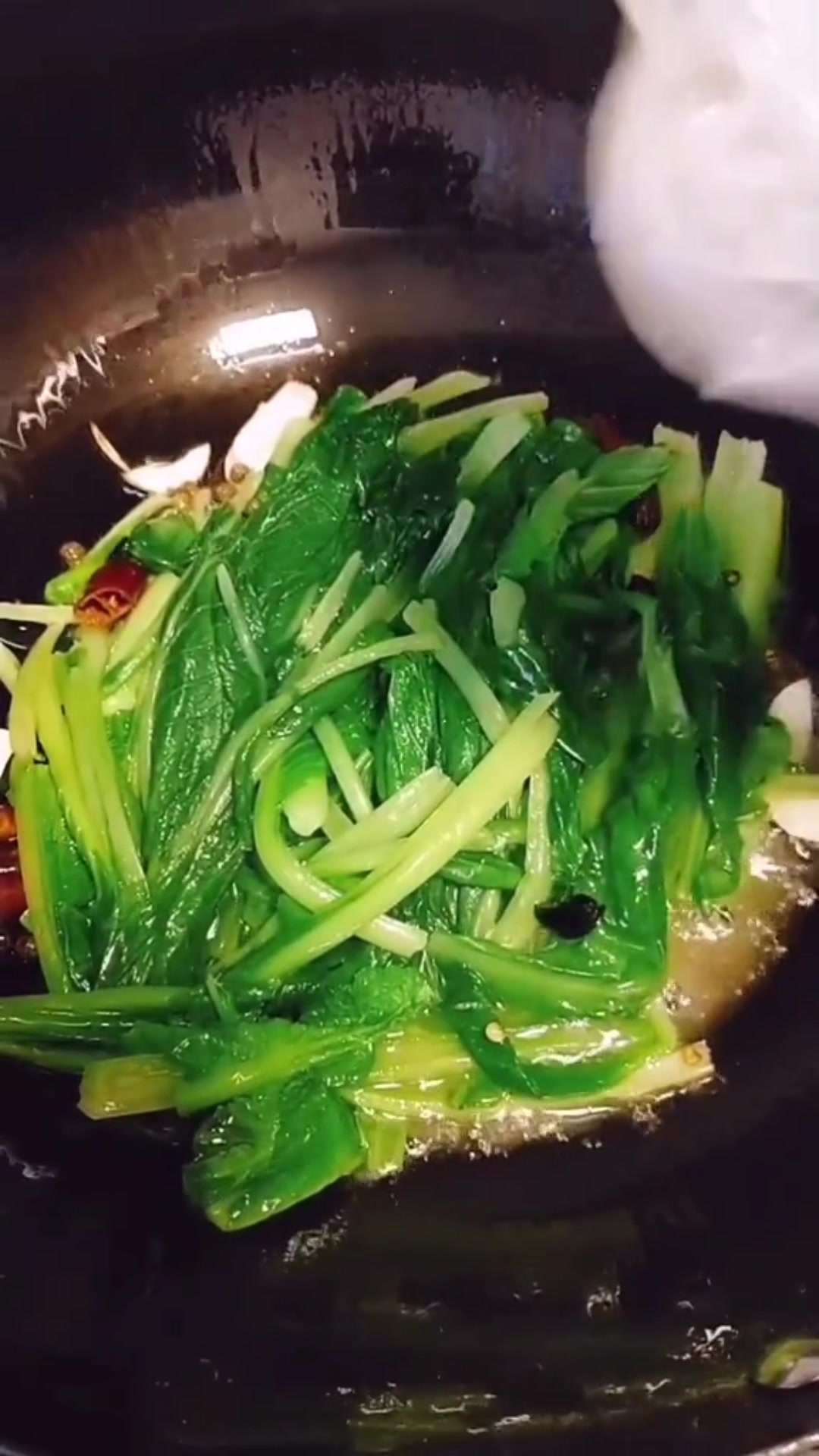 小白菜炖粉条的最简单做法