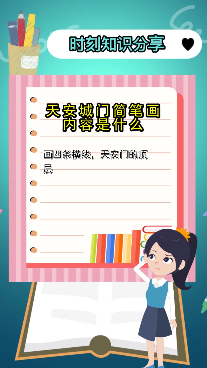 天安城门简笔画内容是什么,你明白了吗