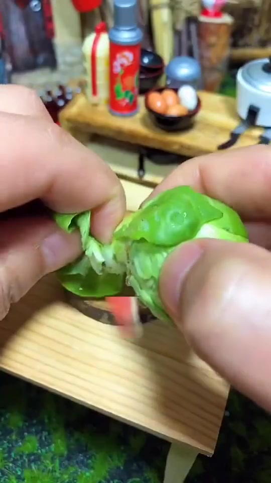迷你包菜太可爱了