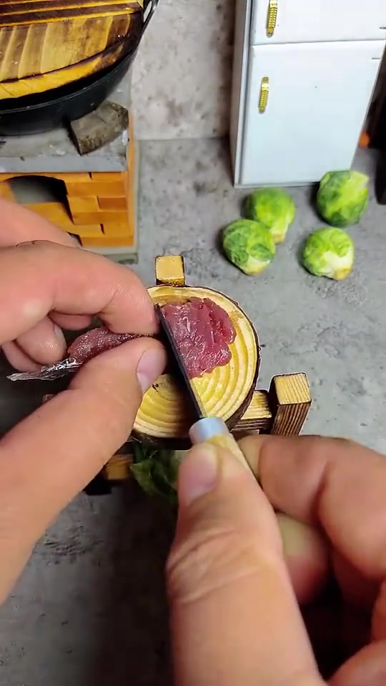 迷你小炒牛肉,来我家吃饭,吃不饱不让走