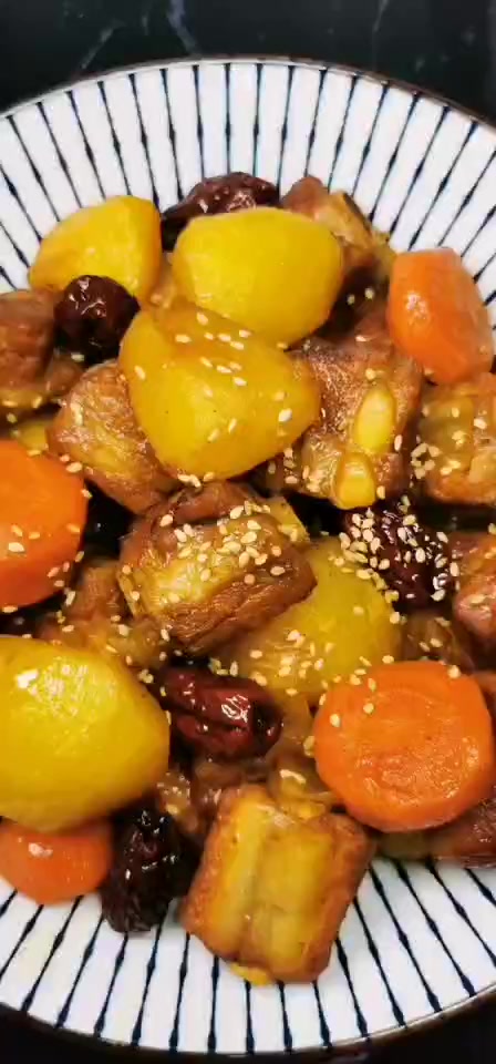 美食分享 好吃易学的家常菜红烧排骨教程