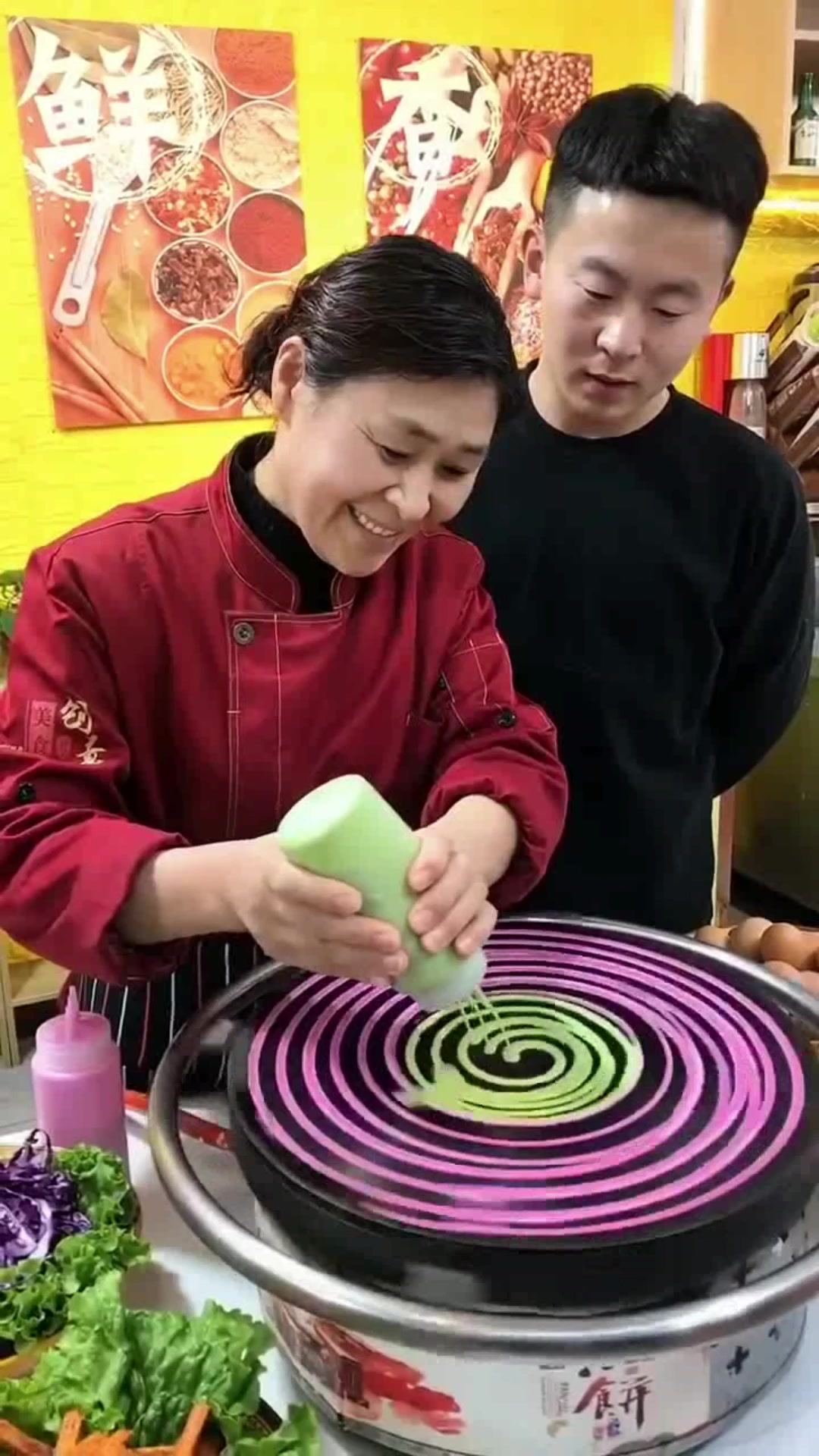 杂粮煎饼机煎饼果子机炉子锅山东电鏊子摆摊