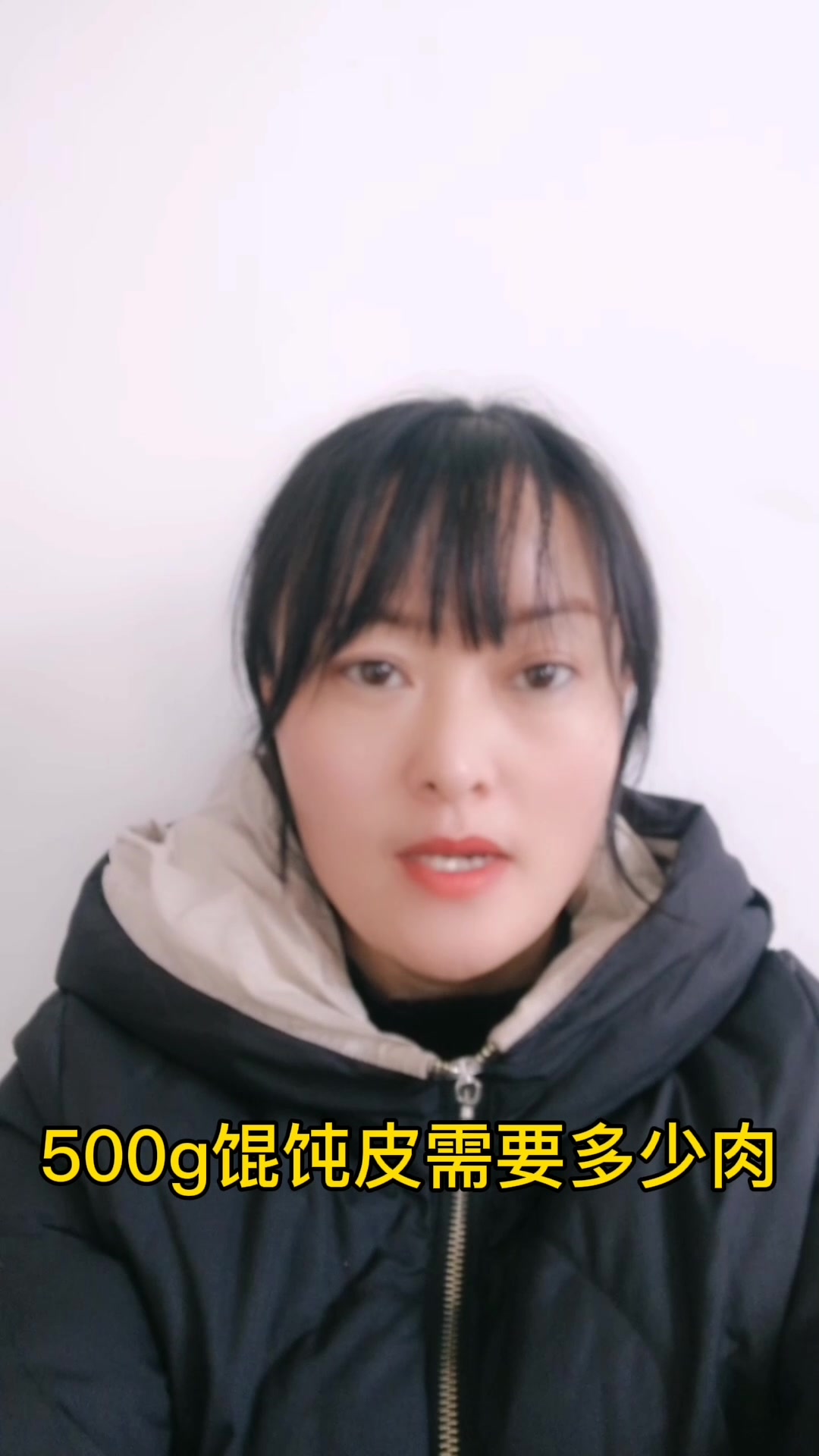 500g馄饨皮需要多少肉