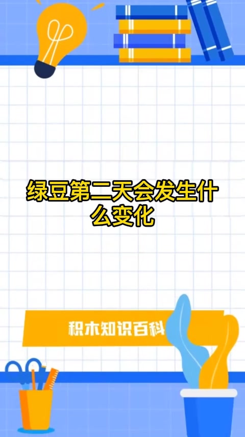 绿豆第二天会发生什么变化