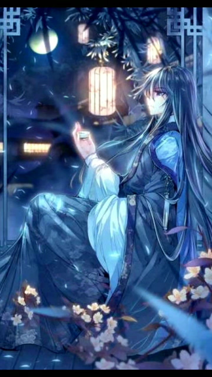 古风手绘美男插画