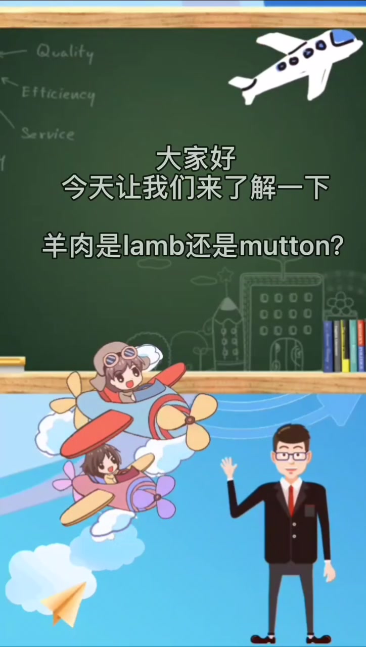 羊肉是lamb还是mutton?