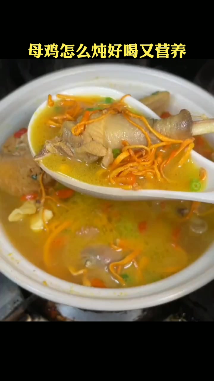 母鸡怎么炖好喝又营养