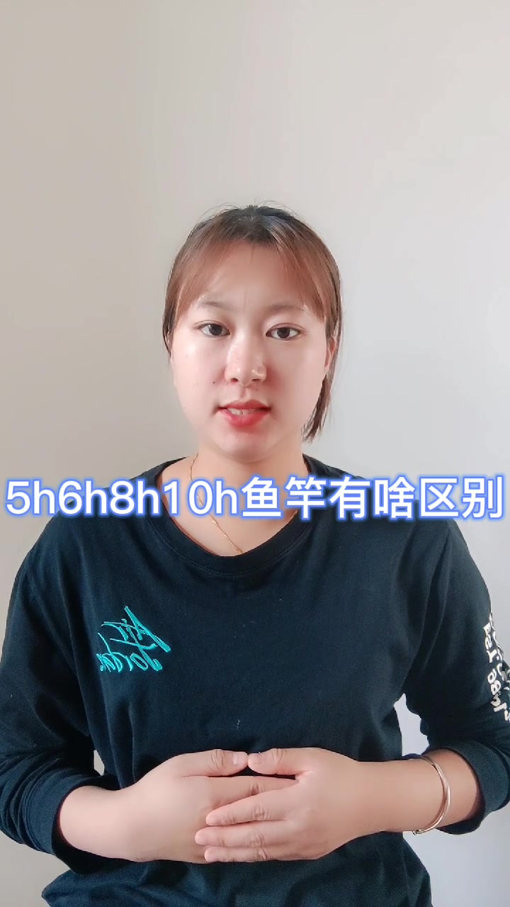 5h6h8h10h鱼竿有啥区别