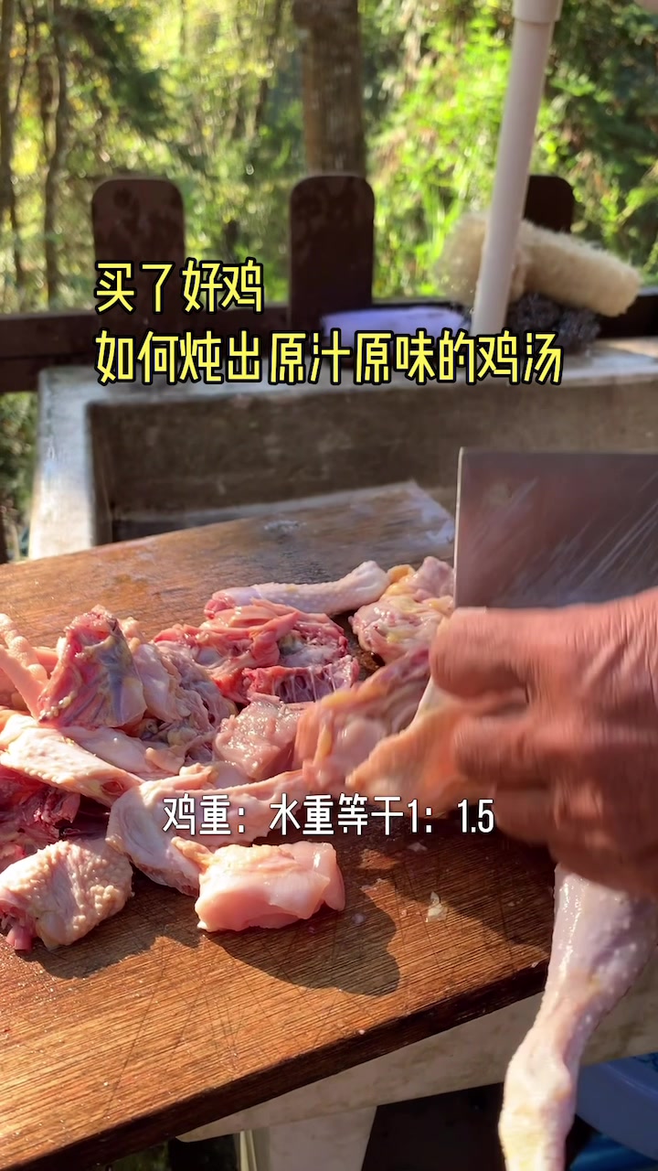 买了好鸡如何炖出原汁原味的鸡汤?