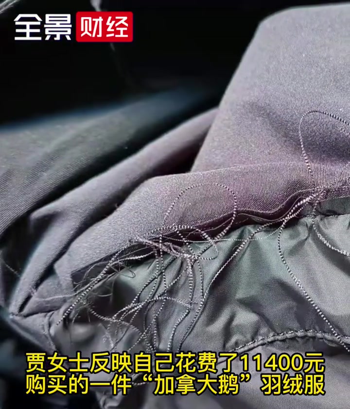 【加拿大鹅规定中国大陆门店不得退货  加拿大鹅又上热搜了!】近日加拿大鹅因虚假宣传欺骗消费