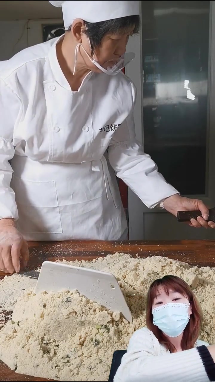 非遗传承糕点,小桃酥制作中