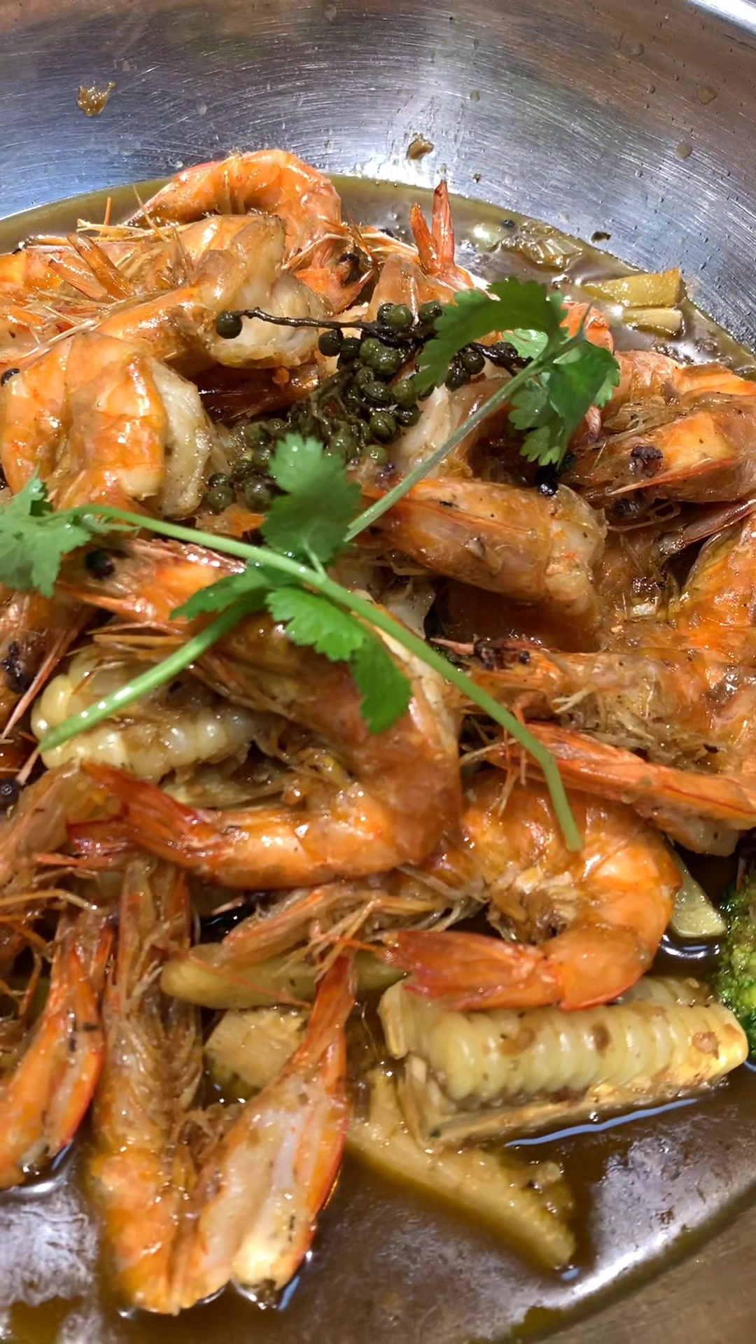 虾火锅的风口必须是藤椒大虾