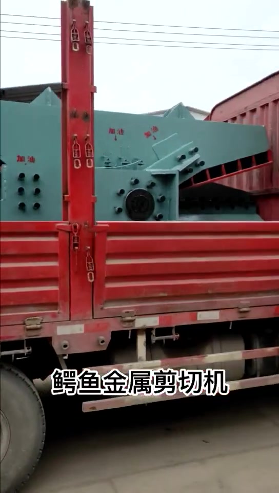 将军机械250吨鳄鱼金属剪切机 钢板液压切断机铁皮铝块剪断机
