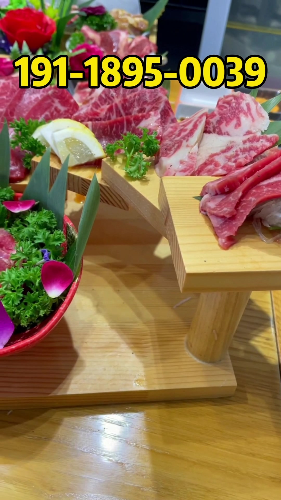 日式和牛拼盘,日式烤肉摆盘教学