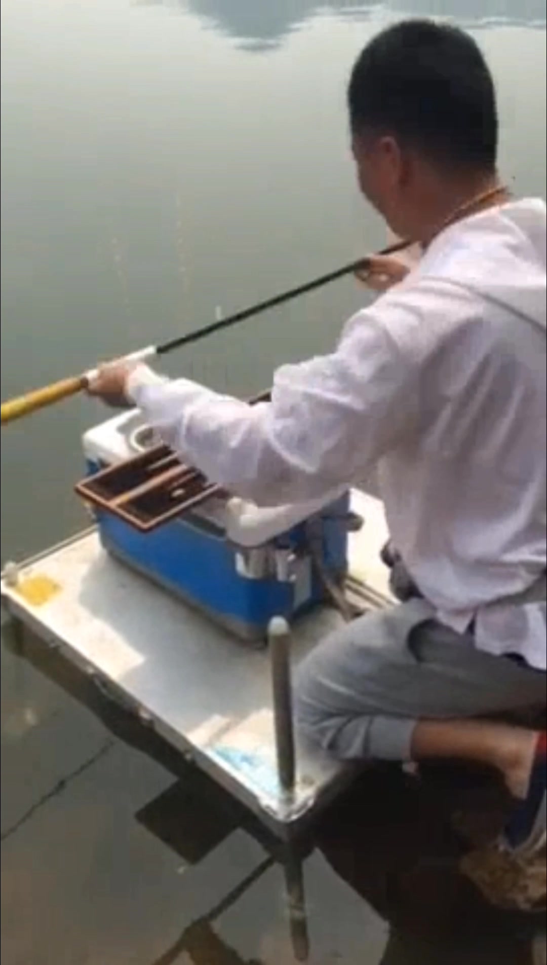 钓鱼最高境界!!!