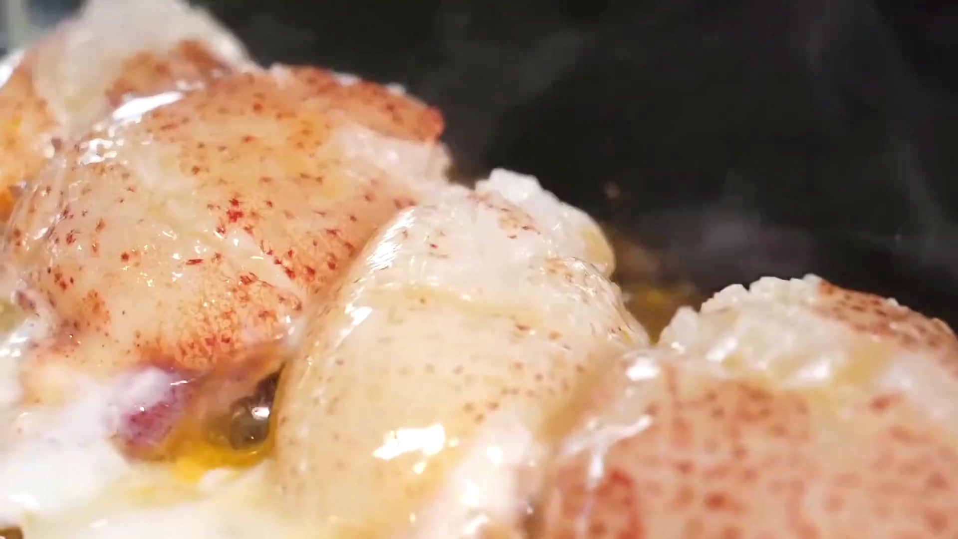 #海鲜美食# 真正的铁板烧龙虾
